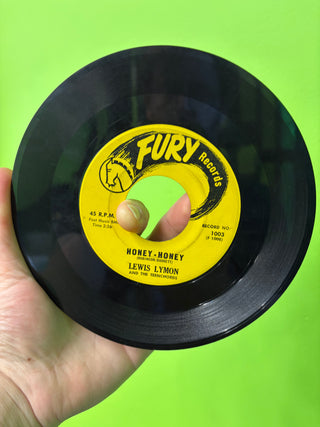 Lewis Lymon & The Teenchords- Honey-Honey / Please Tell The Angels (Light Surface Marks)