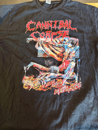 Cannibal Corpse Tomb Of The Mutilated T-Shirt, Black, M