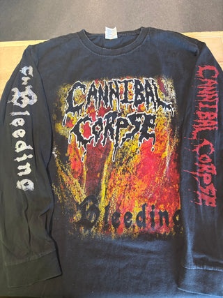 Cannibal Corpse The Bleeding Longsleeve T-Shirt. Black, M