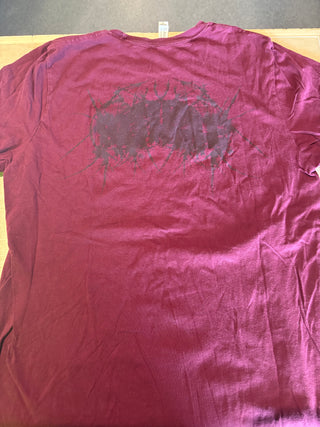 Mr Bungle Logo T-Shirt, Burgundy, M