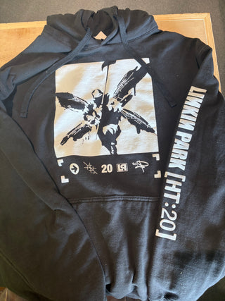Linkin Park Hybrid Theory 20th Anniversary Hoodie, Black, M