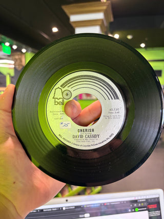 David Cassidy- Cherish / All I Wanna Do Is Touch You (Side B Light Surface Wear)
