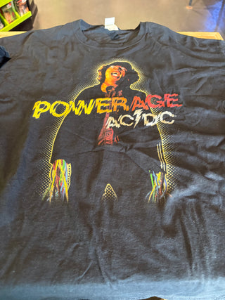 AC/DC Powerage T-Shirt, Black, XL