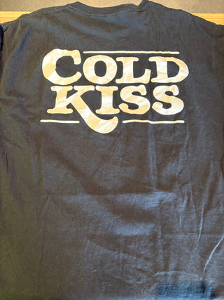 Cold Kiss Logo T-Shirt, Black, L