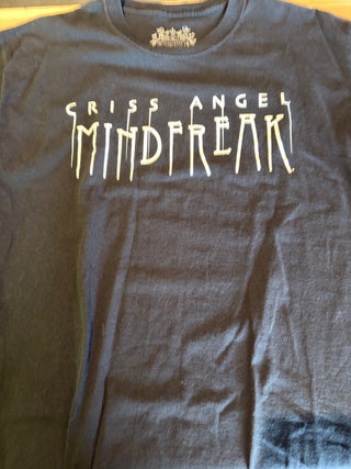 Criss Angel Mindfreak Logo T-Shirt, Black, L