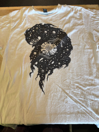 Coverge Ghost T-Shirt, White, M