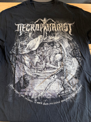 Necrophagist German T-Shirt, Black, M