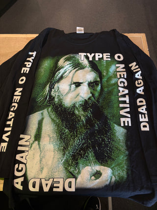 Type O Negative Dead Again Longsleeve T-Shirt, Black, S