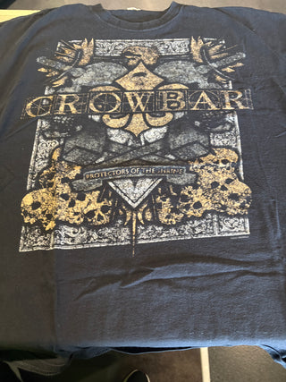 2010 Crowbar Protectors Of The Shrine T-Shirt, Black, 2XL