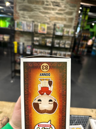Funko POP Movies The Big Lebowski Donny (Light Box Top/Bottom Curving)