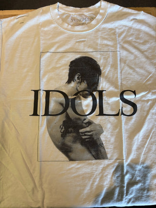 Yungblud Idols Pre-Cut T-Shirt, White, L