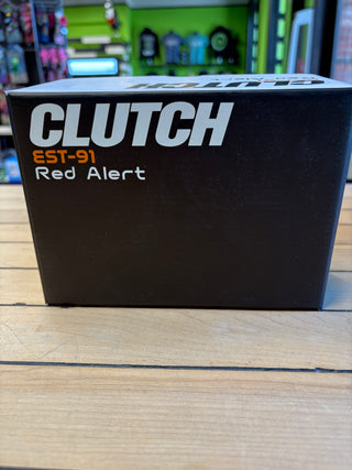Clutch Est-91 Red Alert Pedal T-Shirt Bundle, Black, L (In Box, Shirt Sealed, #302/#1000)