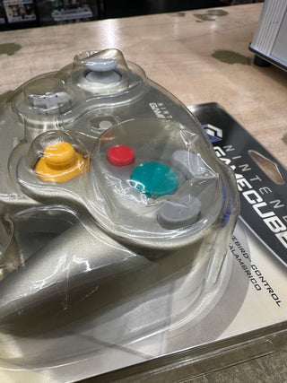 Platinum Wavebird Wireless Controller (In Original Box, Yellowing To Box, Priced Accordingly)