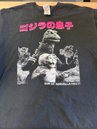 Godzilla Son Of Godzilla T-Shirt, Black, XL