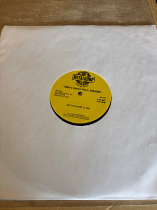 Metalshop- Radio's Weekly Metal Magazine: 8/26/1988 (ft Def Leppard, Metallica, Great White & More)(w/Cue Sheet) (Used Vinyl)
