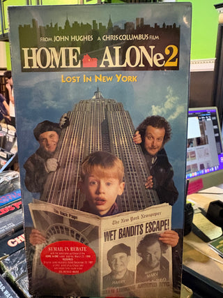 Home Alone 2: Lost In New York (Sealed W/ Rebate Sticker) (Used VHS)