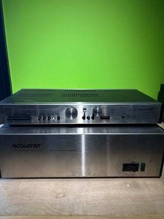 Acoustat Trans-Nova Pure FET PreAmp & Twin 200 Power Amp