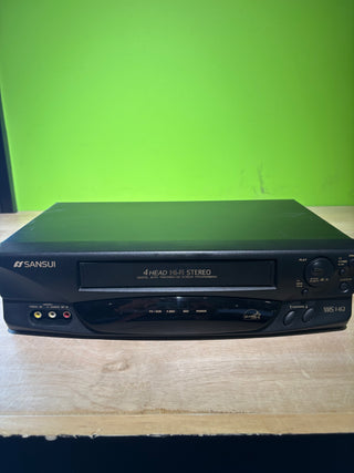 Sansui VHF6010D VCR w/Remote