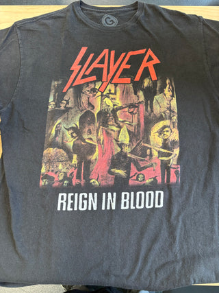 Slayer Reign In Blood T-Shirt, Black, L