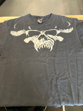 2005 Danzig Demon Skull Logo T-Shirt, Black, L