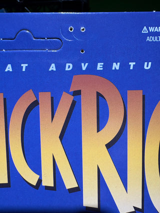 ReAction Super7 Slick Rick The Great Adventures Of Slick Rick Figure (Tack Holes In Backing Card)