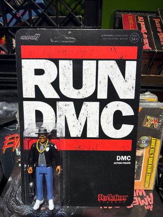 ReAction Super7 Run DMC DMC Figure (Tack Holes In Backing Card)