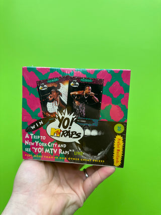 1991 Yo! MTV Raps ProSet MusiCards (Sealed Box Of 18 Packs)