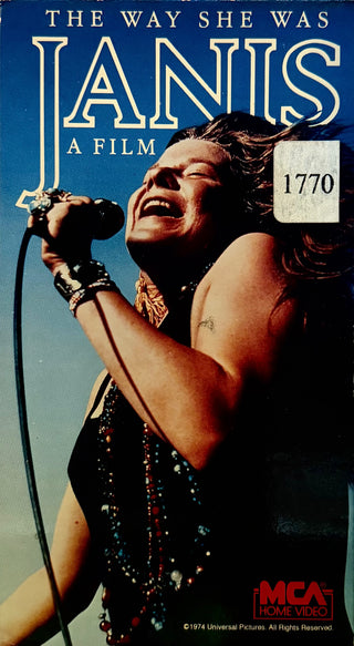 Janis Joplin: The Way She Was (Used VHS)
