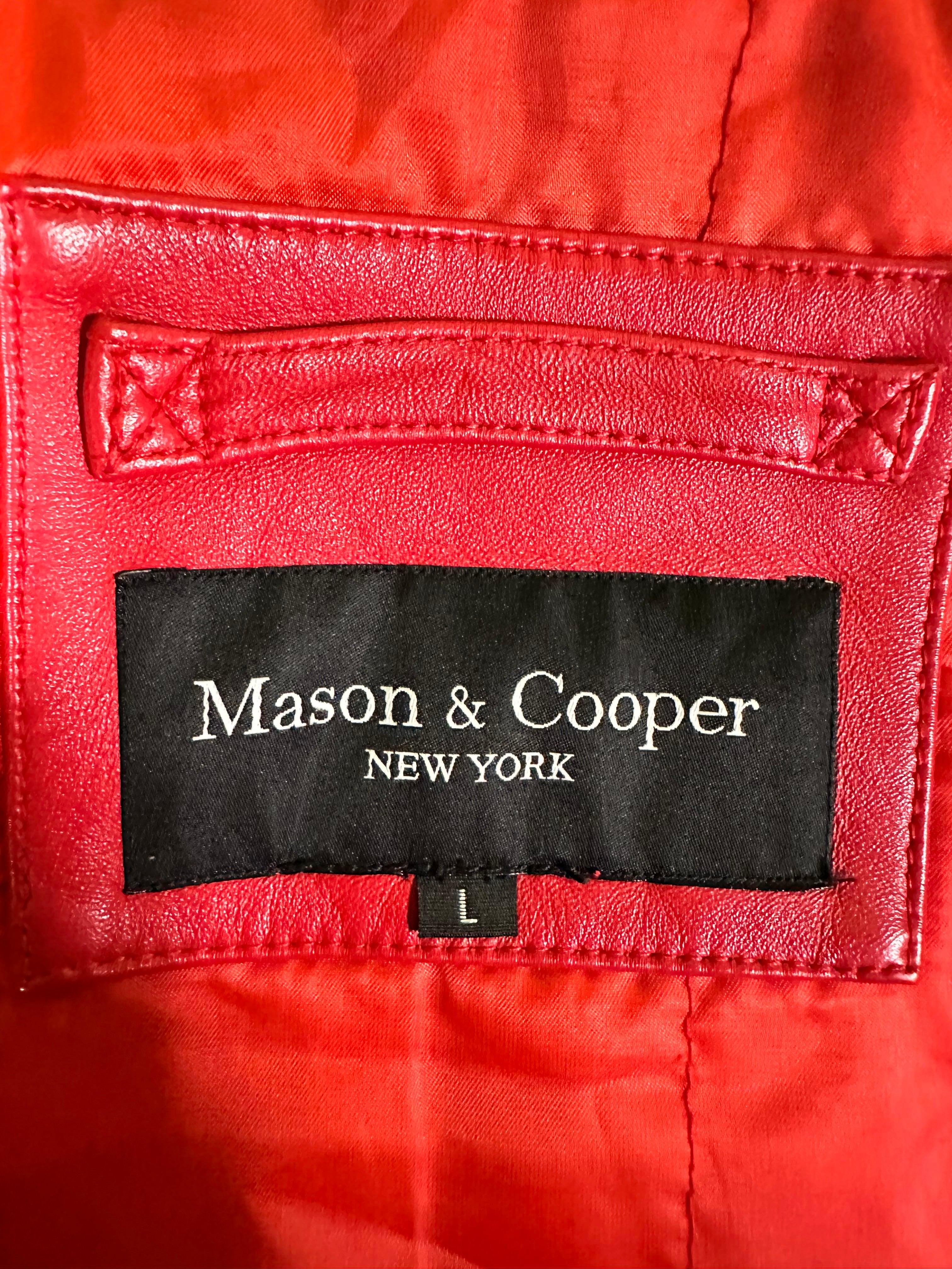 Mason & cooper hot sale leather jacket