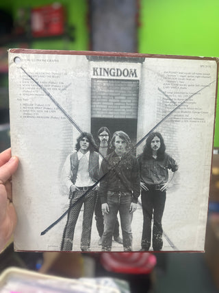 Kingdom- Kingdom (1st Pressing)(Light Surface Wear, Hole Punch + Sleeve Wear- Priced Accordingly)