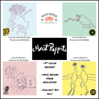Meat Puppets- Live At Merlin's: Phoenix, AZ June 18, 1982 (Darkside Exclusive Mint Green Vinyl)