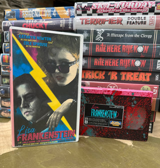 Lisa Frankenstein (Pink Spine VHS) (Brainbuster Video)