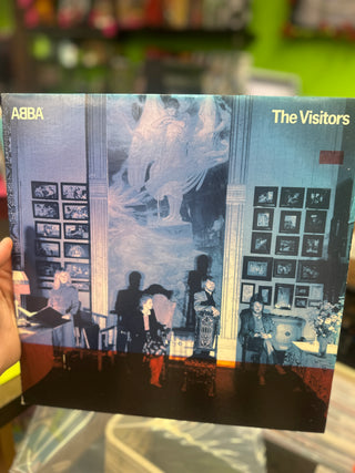 ABBA- The Visitors (Sun Damage To Cover, No Printing On Side 2 Label)(Used Vinyl)