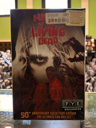 Night Of The Living Dead: 50th Anniversary Boxset (Sealed, Partially Unsealed) (Hype Sticker Covered By Old Sticker)
