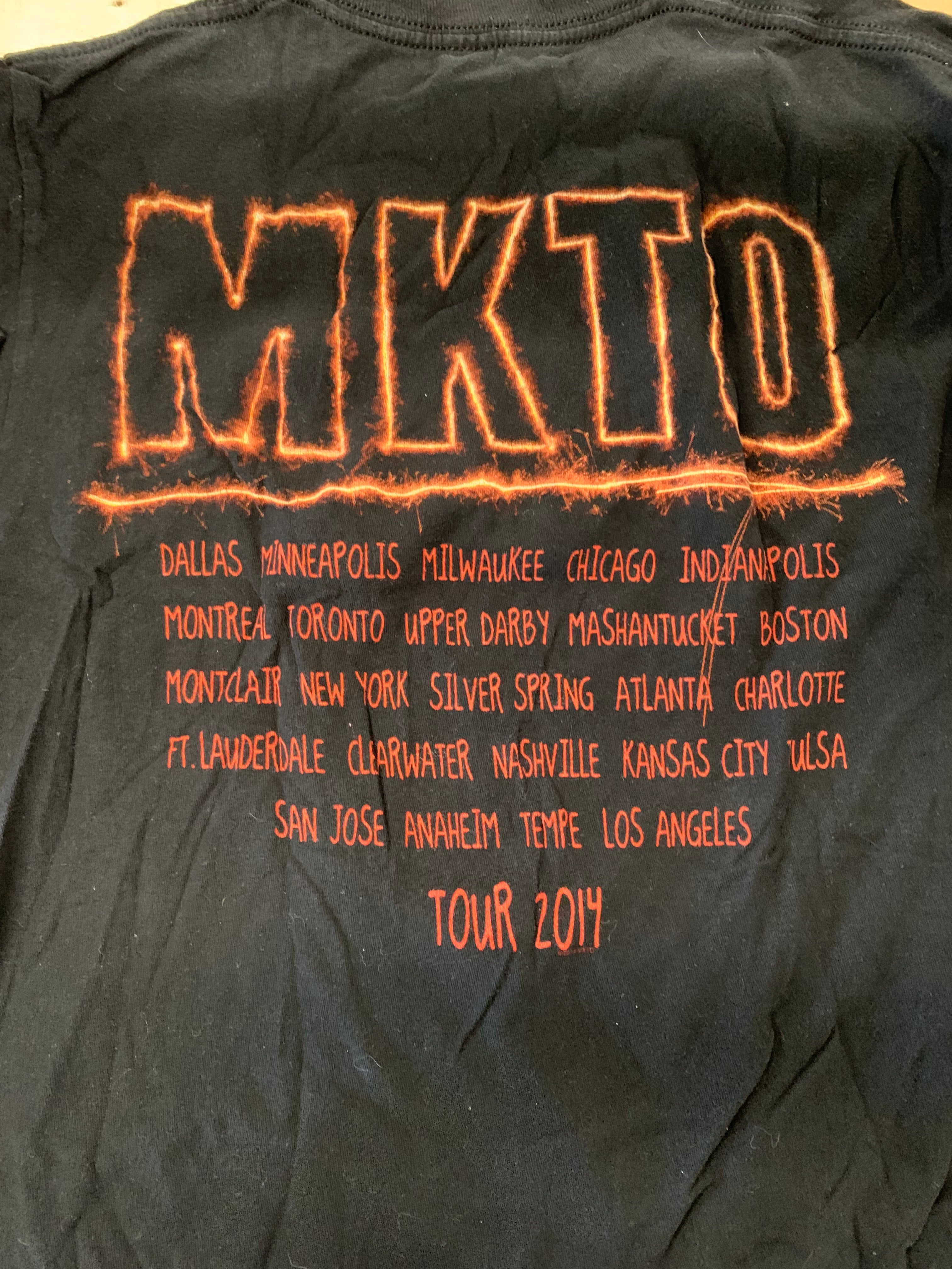 MKTO 2014 Tour T-Shirt, Black, M