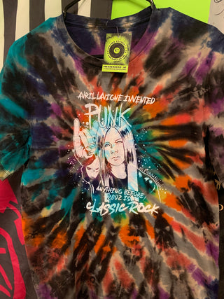 Born To Dye Avril Lavigne T-Shirt, Tie Dye, L