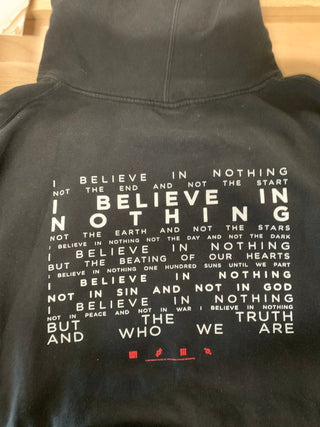 Thirty Seconds To Mars I Believe In Nothing Hoodie, Black, XL