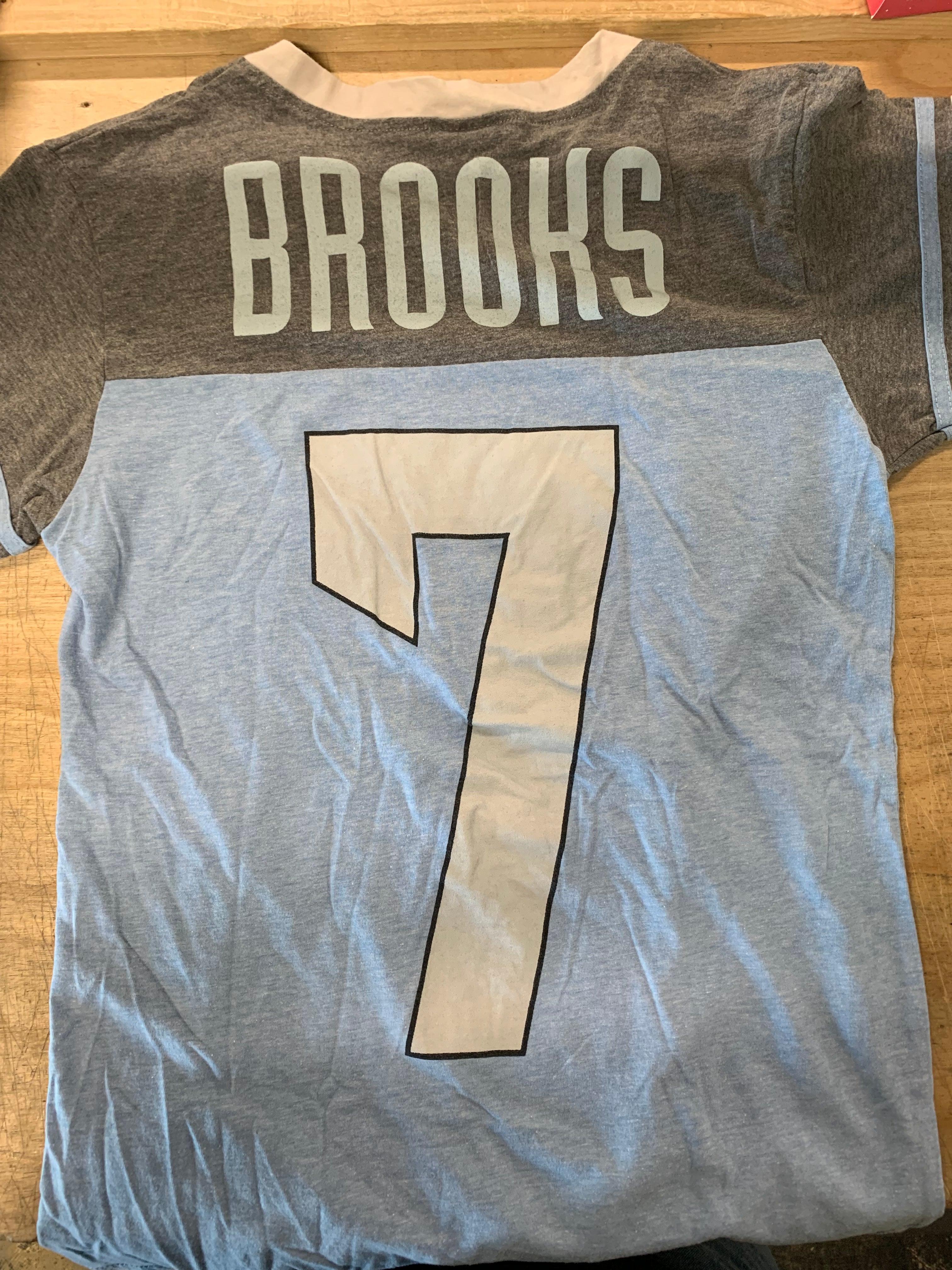 Garth Brooks Stadium Tour Exclusive T-Shirt, Blue/Gray, M