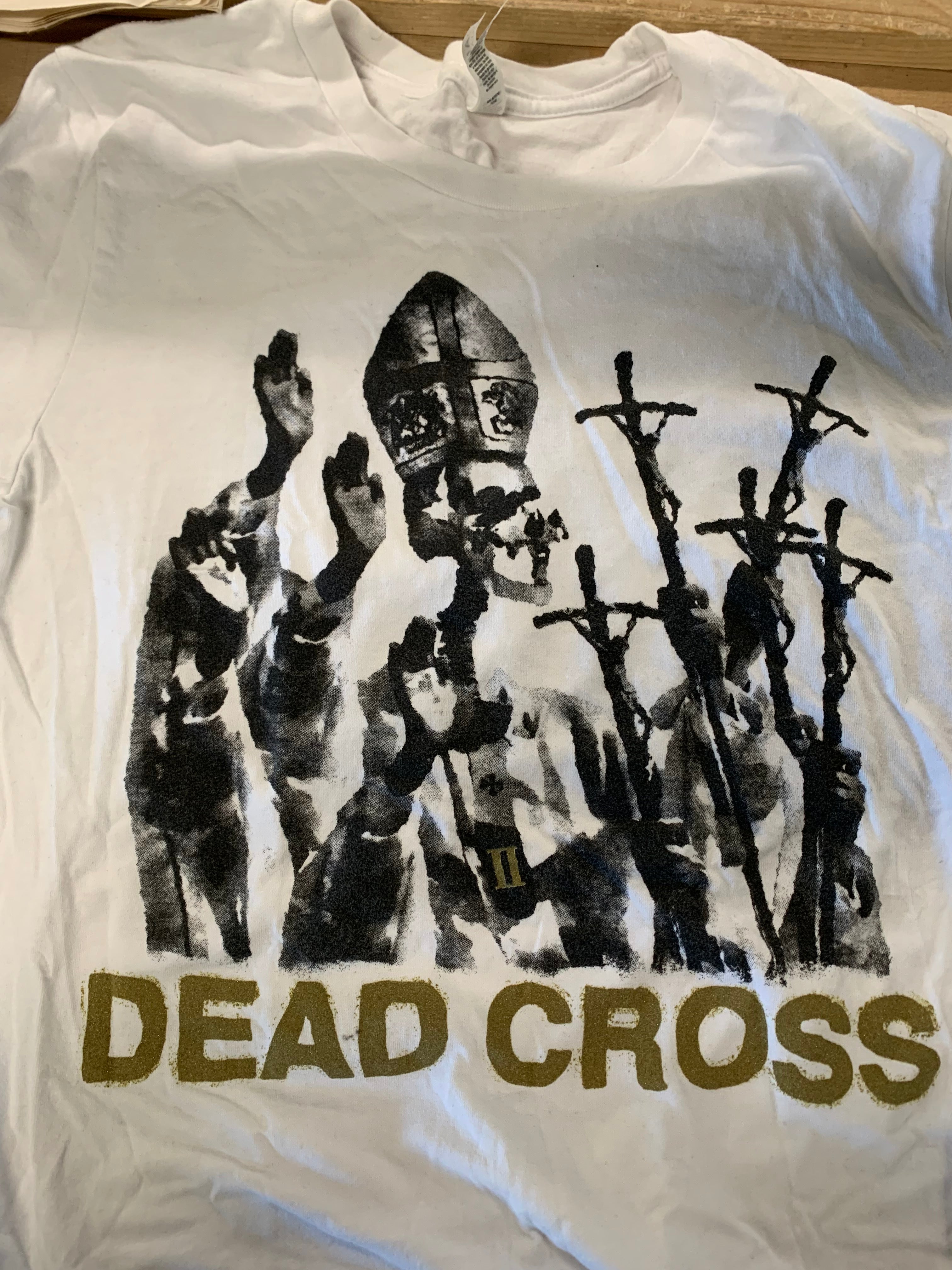 Dead Cross II T-Shirt, White, M