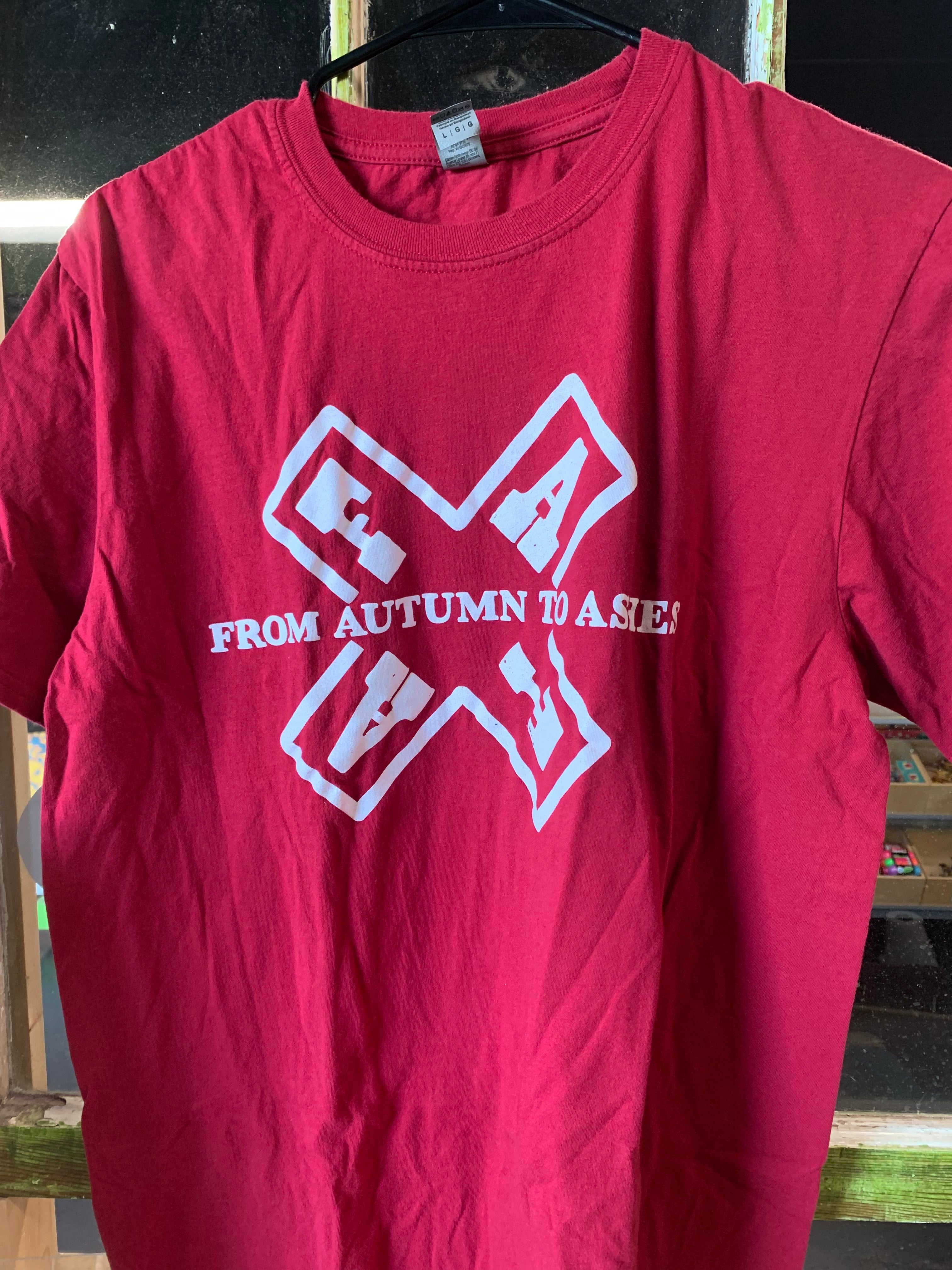 From Autumn To Ashes T-Shirt, Red, L