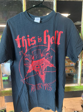 This Is Hell Black Mass T-Shirt, Black, M