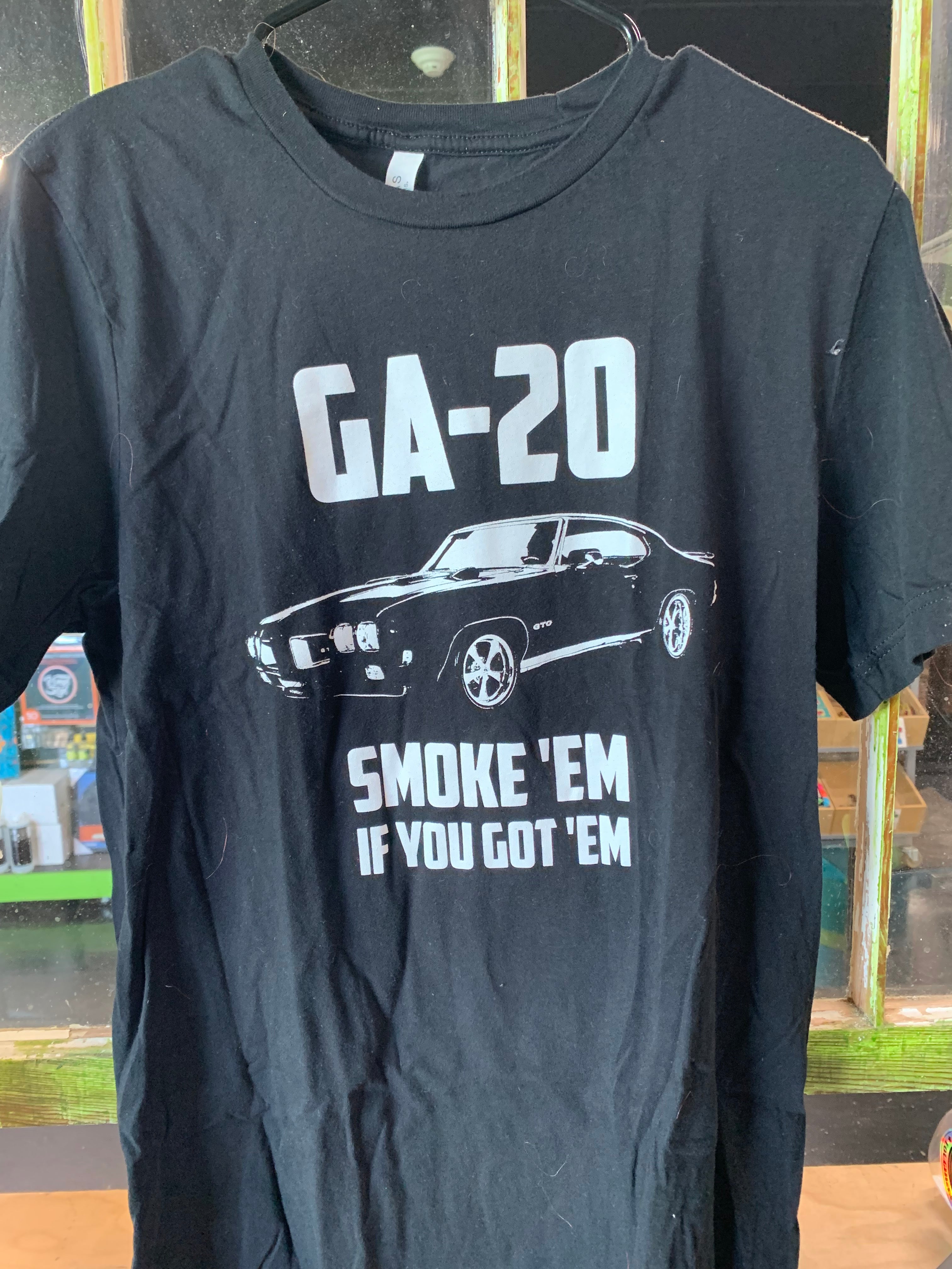 GA-20 Smoke Em If You Got Em T-Shirt, Black, L