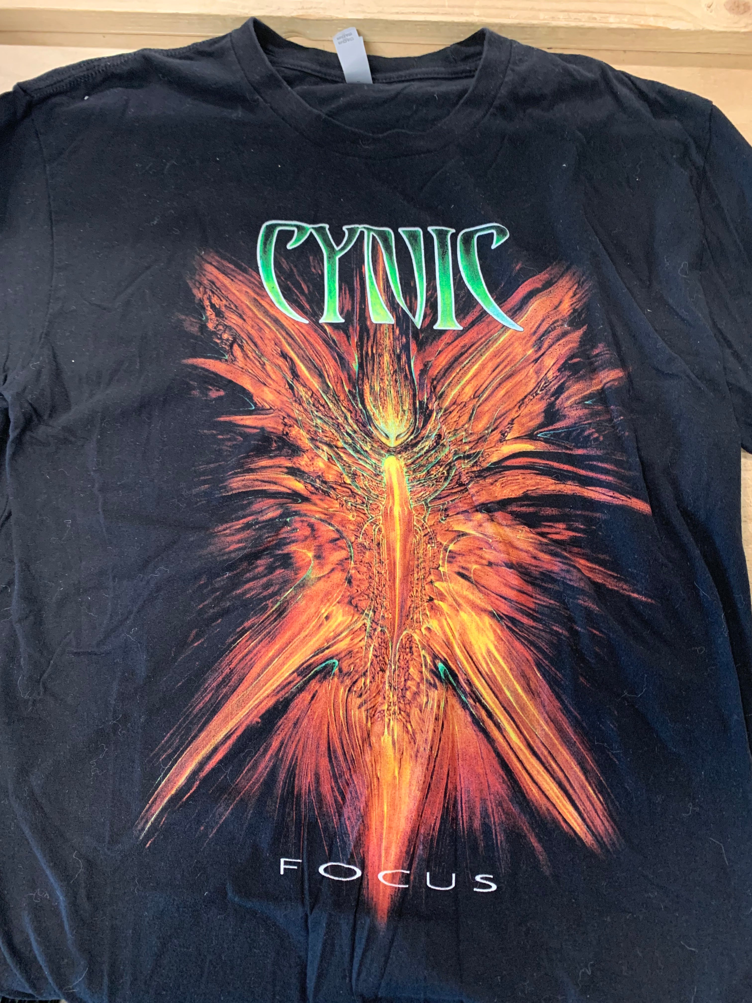 Cynic Focus T-Shirt, Black, M