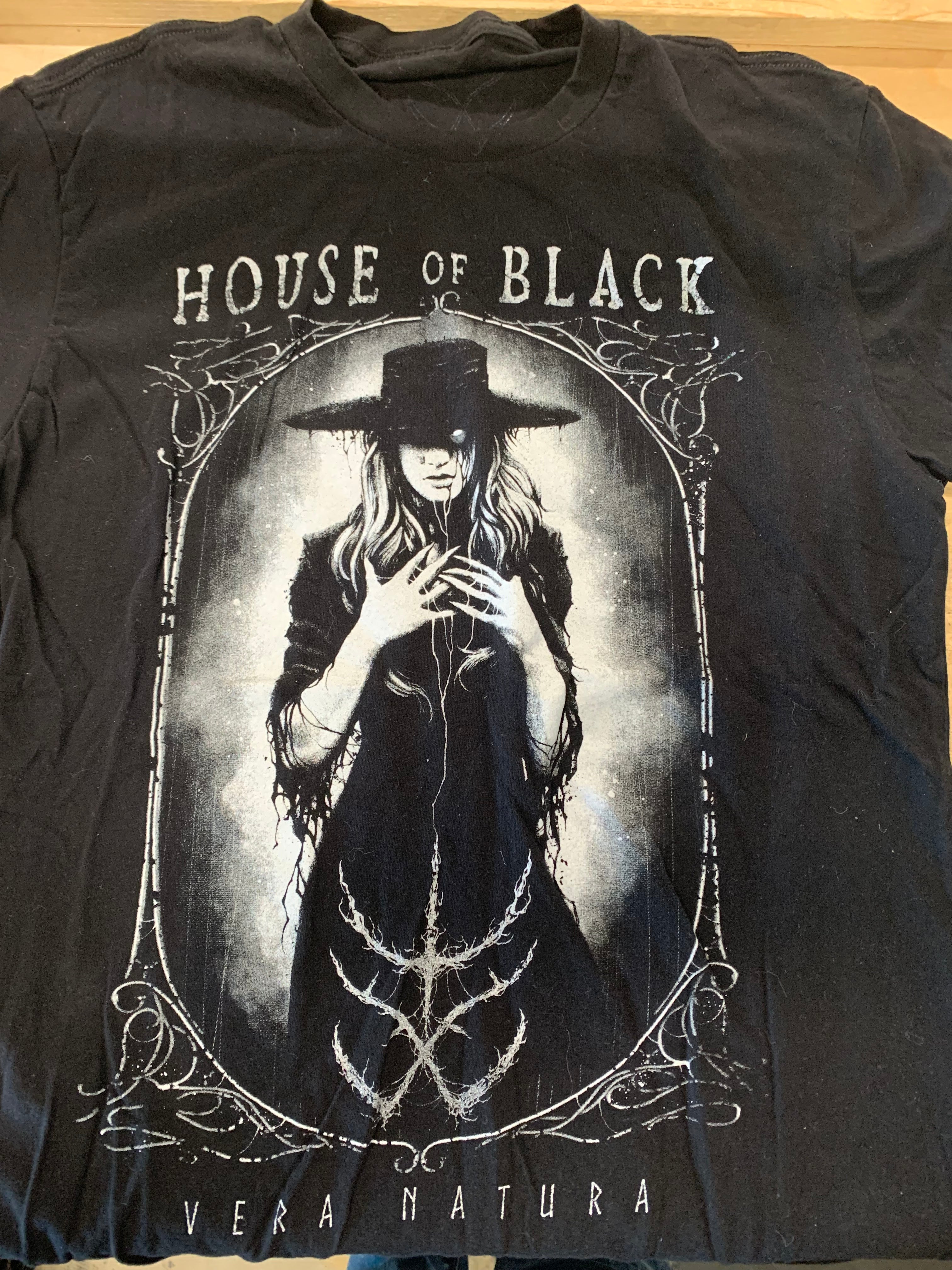 AEW House Of Black Vera Natura T-Shirt, Black, M