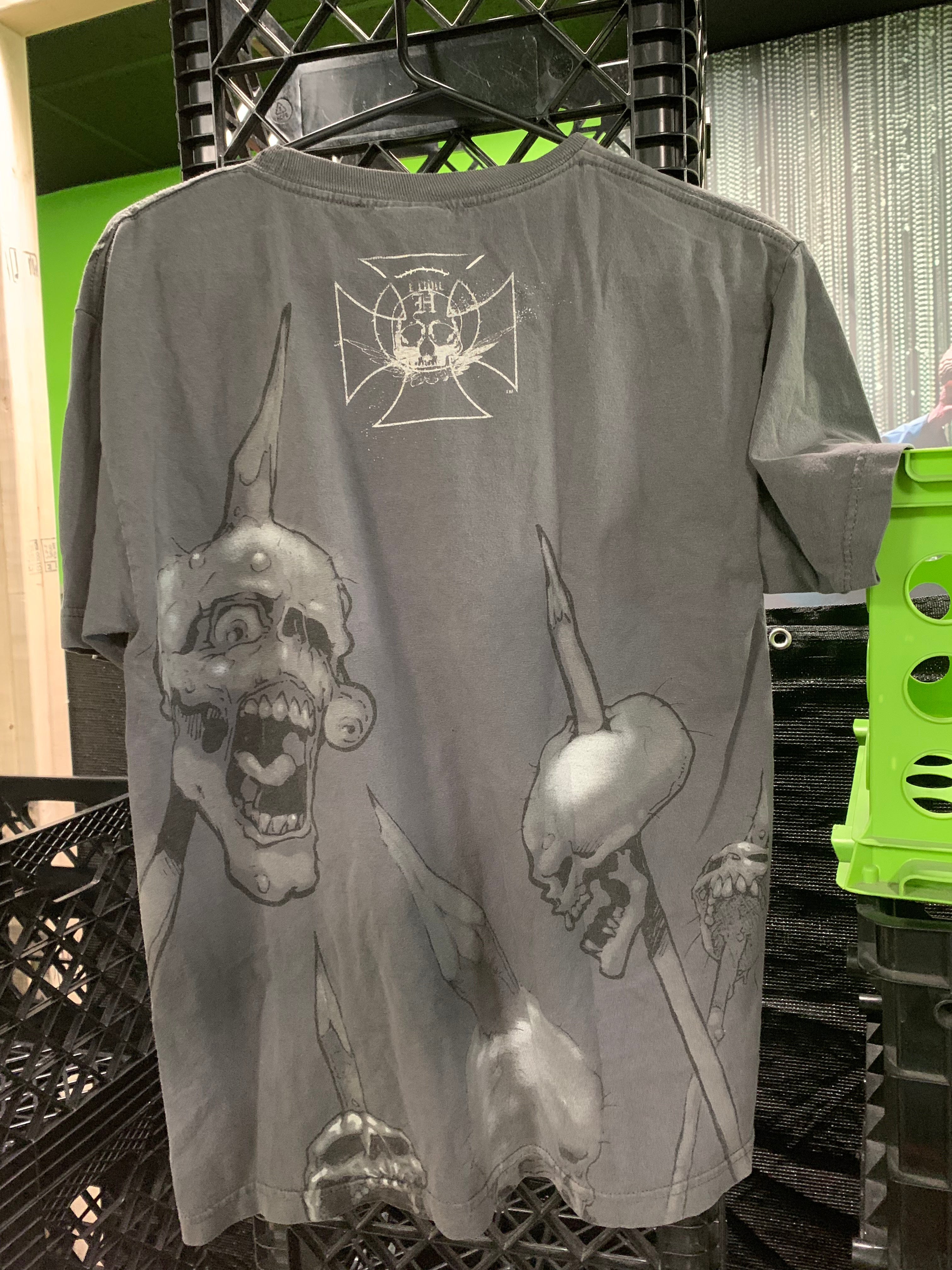 Triple H Oderint Dum Metuant T-Shirt, Grey, M