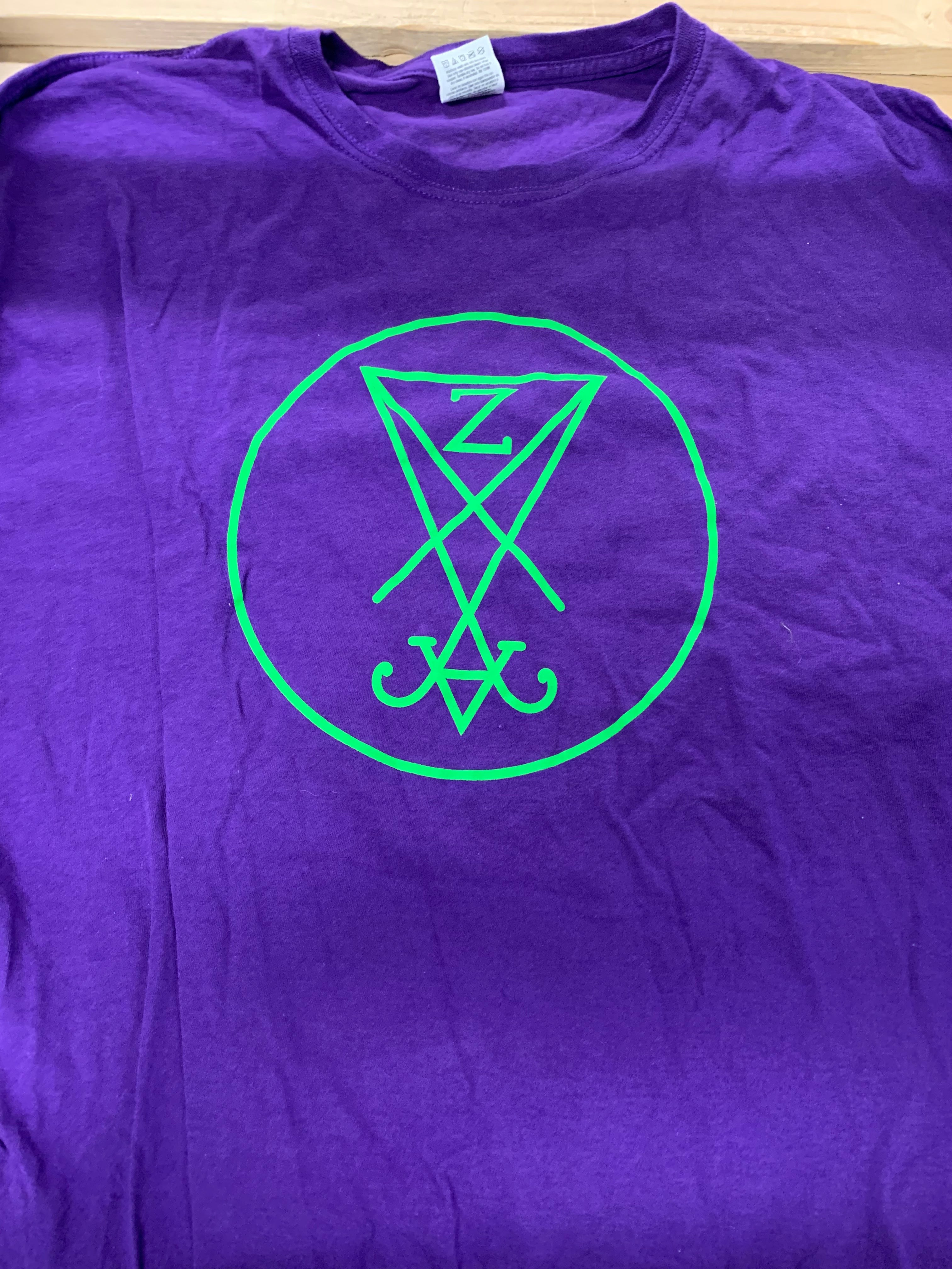 Zeal And Ardor Logo T-Shirt, Purple, 2XL