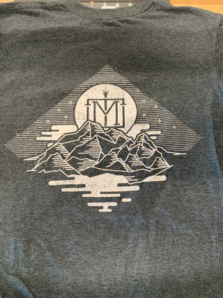 Menzingers Mountain T-Shirt, Gray, L