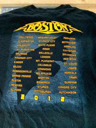 Boston 2012 Butterfly Tour T-Shirt, Black, L