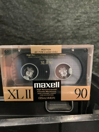 Maxell XLII High Bias Blank Cassette: 90 Minutes