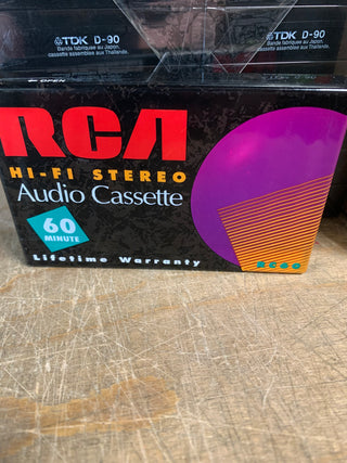 RCA Normal Bias Type 1 Blank Cassette: 60 Minutes